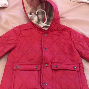 Baby girl Burberry jacket!